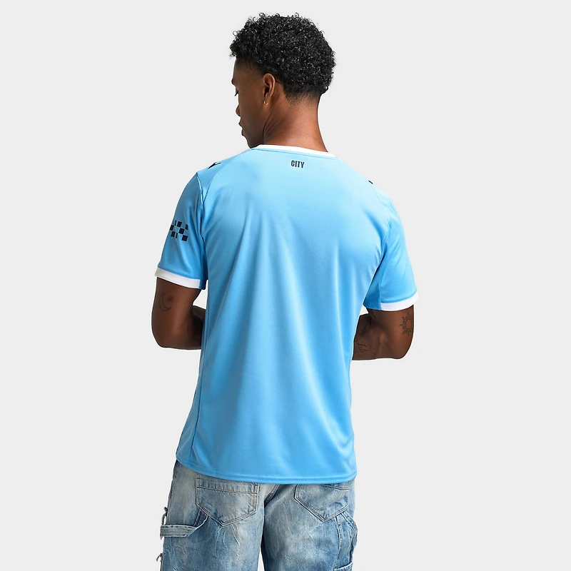 Puma MCFC Home Jersey Replica Team Light Blue / White