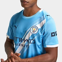 Puma MCFC Home Jersey Replica Team Light Blue / White