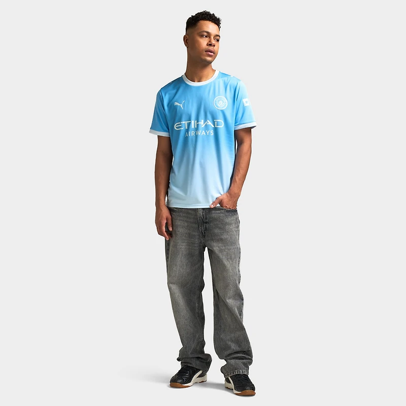 PUMA MCFC Home Jersey Replica / Icy Blue
