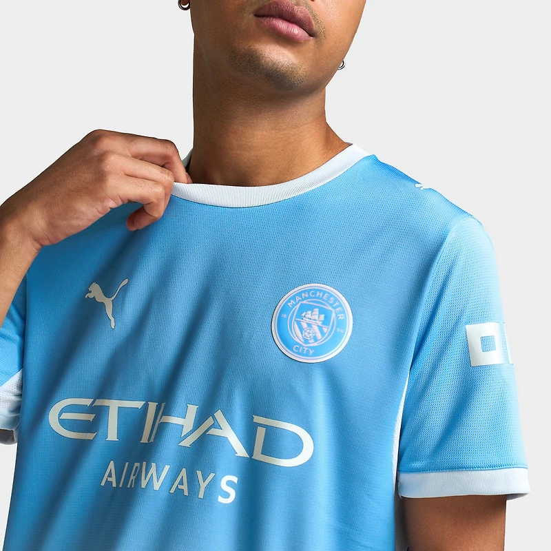 PUMA MCFC Home Jersey Replica / Icy Blue