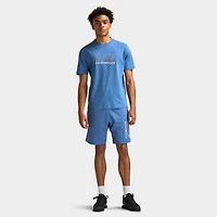 EA7 Train Visibility Men's Tee / Light Blue