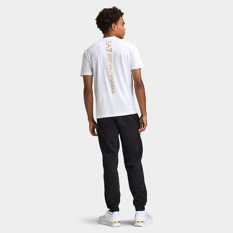 EA7 T-Shirt White / Gold