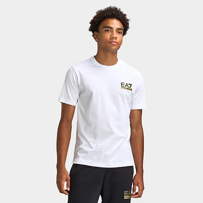 EA7 T-Shirt White / Gold