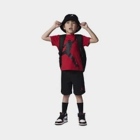 Jordan Child Boys' Jumbo Jumpman Shorts Set / Black