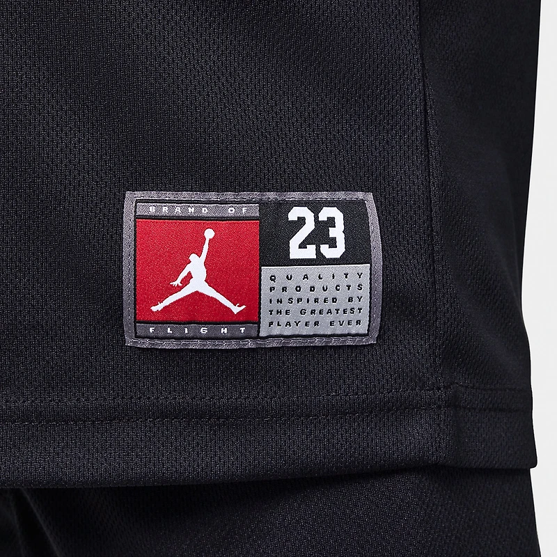Jordan Enfant Garçons' 23 Ensemble Maillot Noir / Gym Red