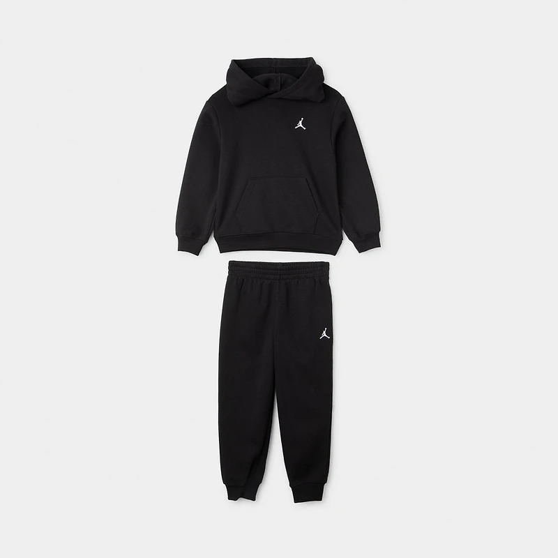 Jordan Children's Brooklyn Fleece Pullover Hoodie Set / Black