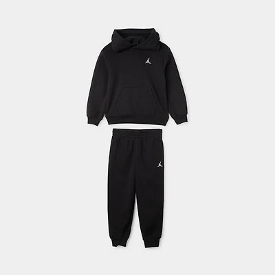 Jordan Children's Brooklyn Fleece Pullover Hoodie Set / Black