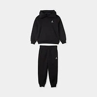 Jordan Children's Brooklyn Fleece Pullover Hoodie Set / Black