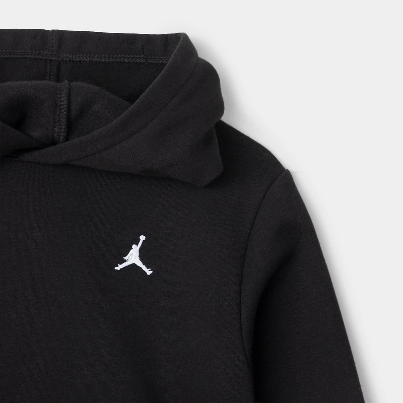Jordan Children's Brooklyn Fleece Pullover Hoodie Set / Black