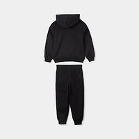 Jordan Children's Brooklyn Fleece Pullover Hoodie Set / Black