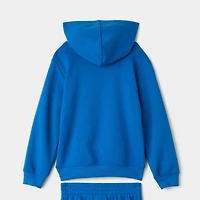 Jordan Enfant Brooklyn Ensemble Pullover en Polaire / Sport Blue