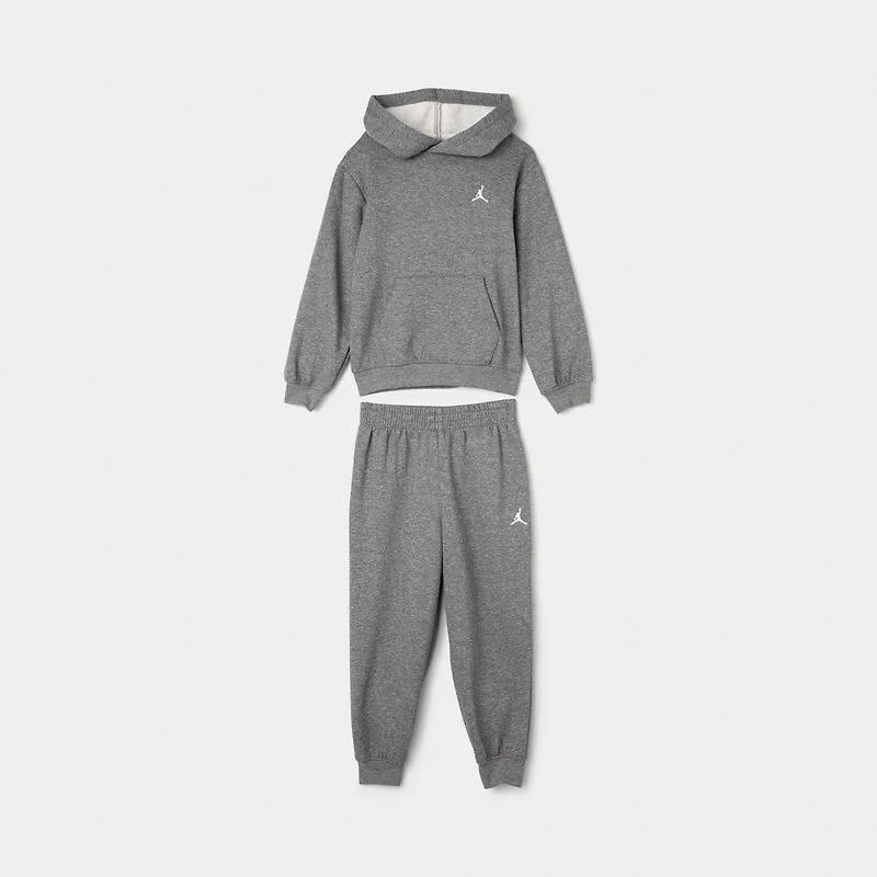 Jordan Children's Brooklyn fleece PO Set / Carbon Heather