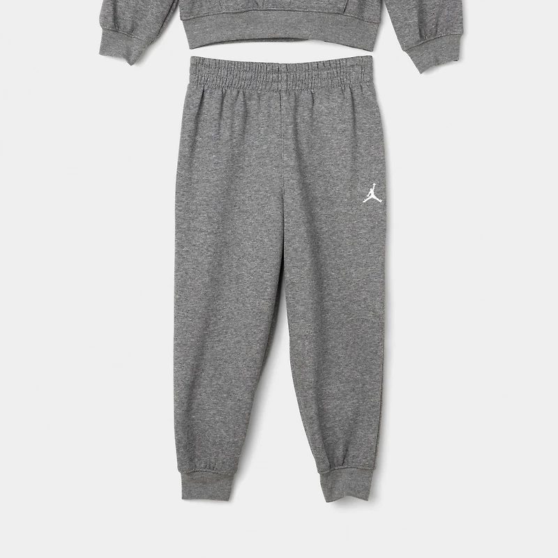 Jordan Children's Brooklyn fleece PO Set / Carbon Heather