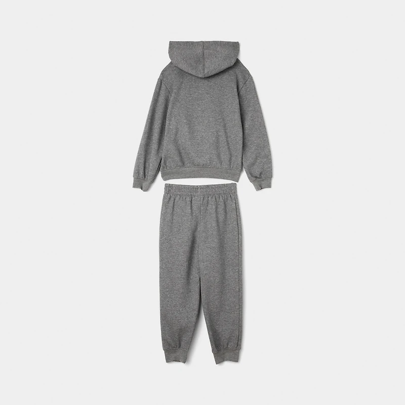 Jordan Children's Brooklyn fleece PO Set / Carbon Heather