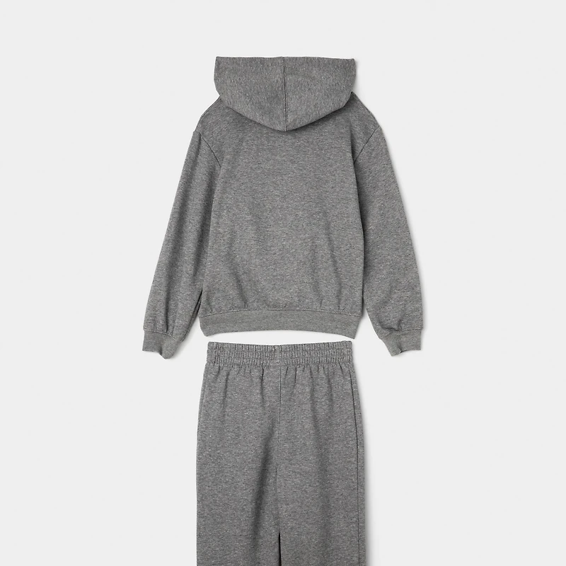 Jordan Children's Brooklyn fleece PO Set / Carbon Heather