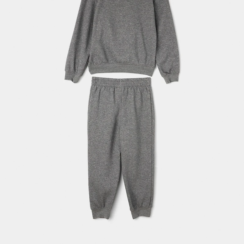 Jordan Children's Brooklyn fleece PO Set / Carbon Heather