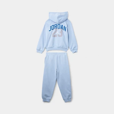 Jordan Junior Boys' Jumpman Stamp Fleece Set / Cobalt Bliss