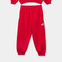 Jordan Children's Jumpman Stamp Fleece Set / Gym Red