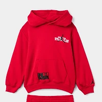 Jordan Children's Jumpman Stamp Fleece Set / Gym Red