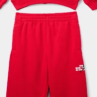 Jordan Children's Jumpman Stamp Fleece Set / Gym Red