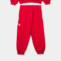 Jordan Children's Jumpman Stamp Fleece Set / Gym Red