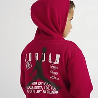 Jordan Children's Jumpman Stamp Fleece Set / Gym Red