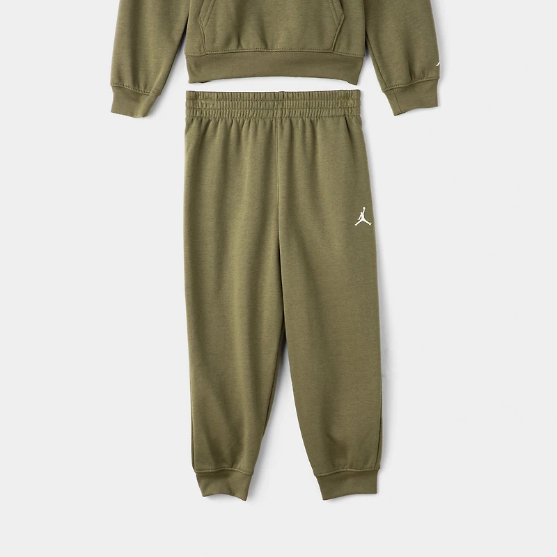 Jordan Junior's MJ MVP Realtree Pullover Hoodie Set / Med Olive Camo