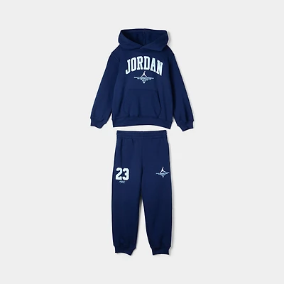 Jordan Junior's Quality Products Pullover Set / Blue Void