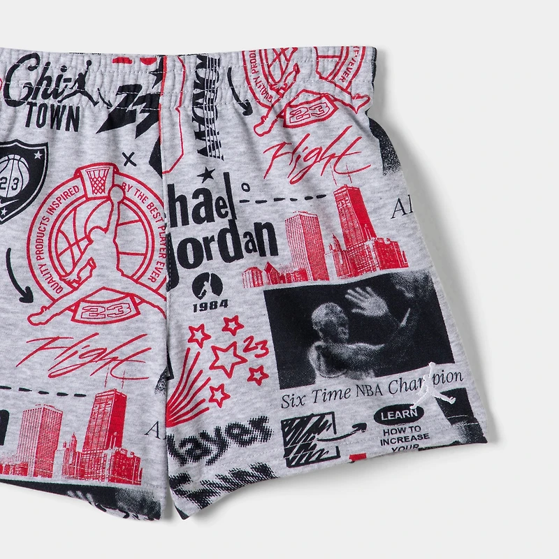 Jordan Enfants Sports Club Ensemble Court / Gris Clair Chiné