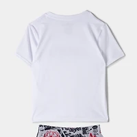 Jordan Children's Sports Club Short Set / Light Grey Heather