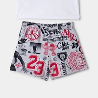 Jordan Enfants Sports Club Ensemble Court / Gris Clair Chiné