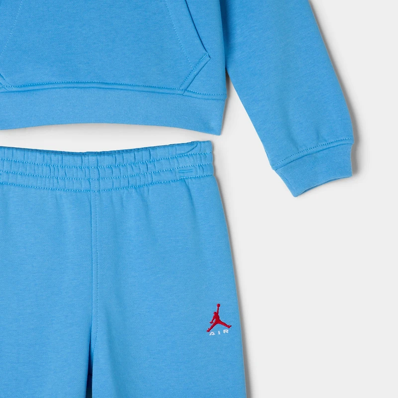 Ensemble Jordan Enfant Sweat Polaire Brooklyn / Bleu Université