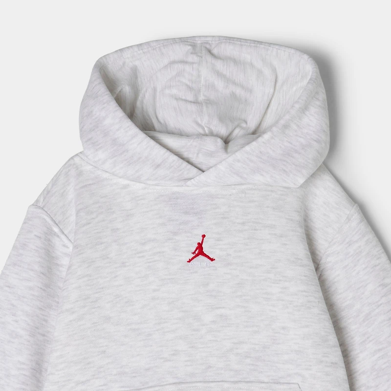 Jordan Childrens' Brooklyn Fleece Pullover Hoodie Set / Neutral Grey