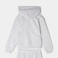 Jordan Childrens' Brooklyn Fleece Pullover Hoodie Set / Neutral Grey