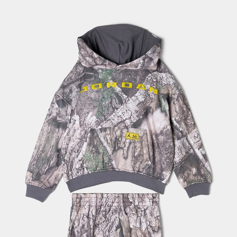 Jordan Children's MJ Brooklyn Realtree Pullover Set / Swan