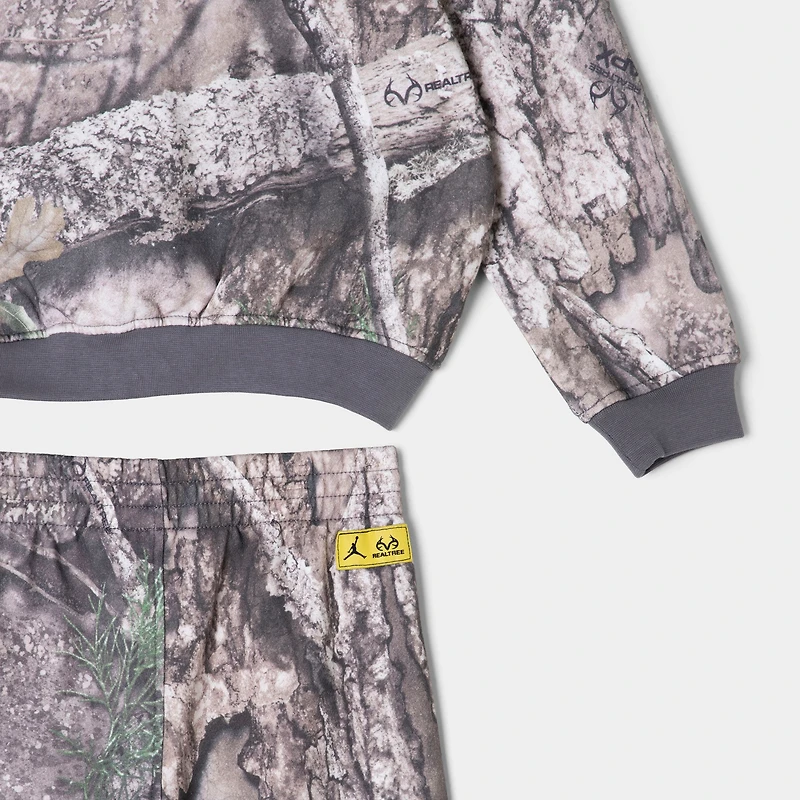 Jordan Enfants MJ Brooklyn Realtree Ensemble Chandail à Capuchon / Cygne