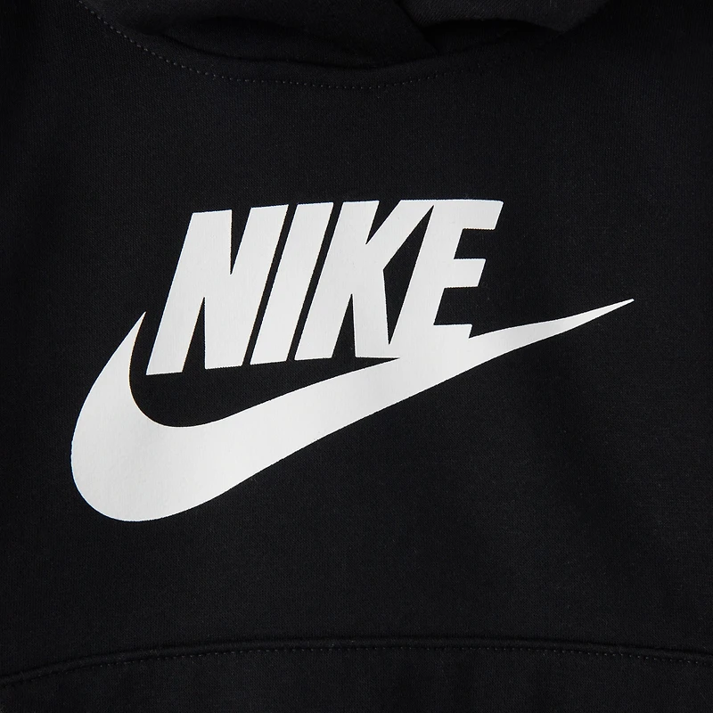 Nike Enfant Garçons Club Fleece Ensemble chandail à capuchon / Noir