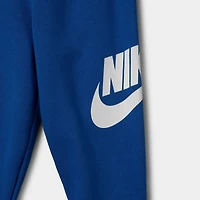 Nike Children's Club Fleece Hoodie Set Game Royal / White