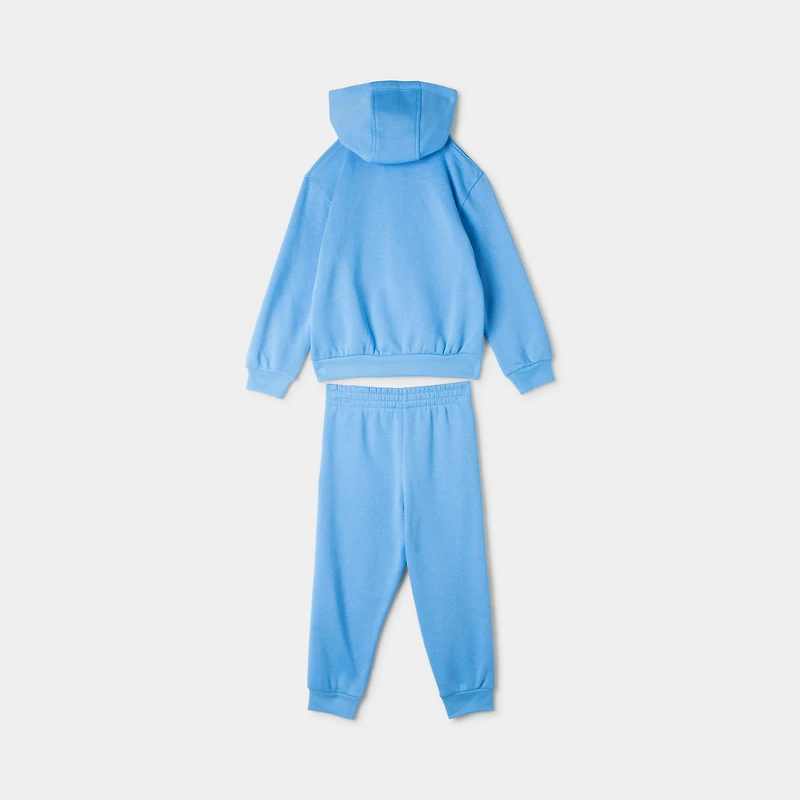 Nike Children's Fullzip Club Fleece Set / University Blue