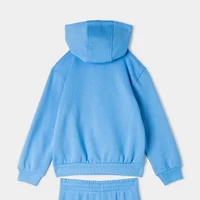Nike Children's Fullzip Club Fleece Set / University Blue