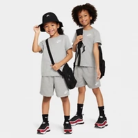 Nike Sportswear Childs' Club Knit Shorts Set / Grey Heather
