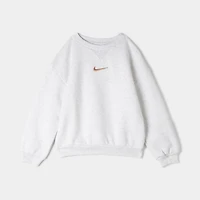 Nike Children's Essential Fleece Crew Set / Birch Heather