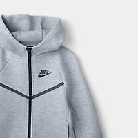 Nike Sportswear Child Boys' Tech Fleece Full Zip Hoodie Set / Dark Grey Heather