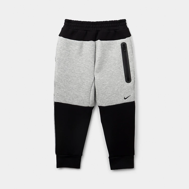 Nike Sportswear Enfant Tech Fleece Full Zip Set Grey Heather / Noir - Blanc