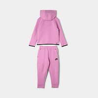 Nike Sportswear Children's Tech Fleece Fullzip Set / Light Magenta