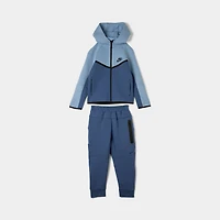 Nike Sportswear Children's Tech Fleece Fullzip Set / Work Blue