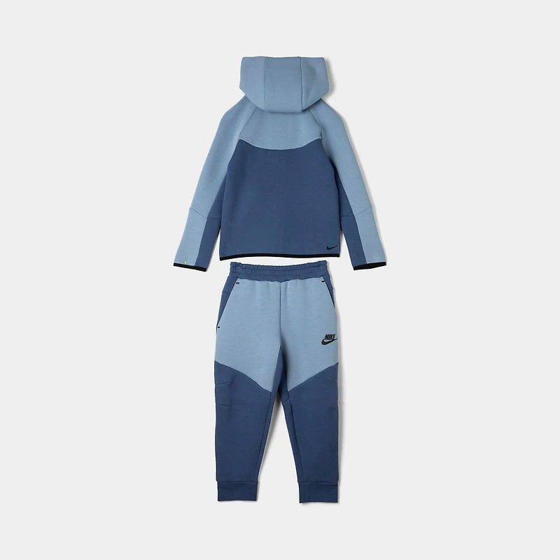 Nike Sportswear Children's Tech Fleece Fullzip Set / Work Blue