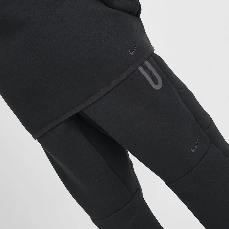 Nike Sportswear Enfant Ensemble Chandail à capuchon Zippé en Polaire Technique / Noir