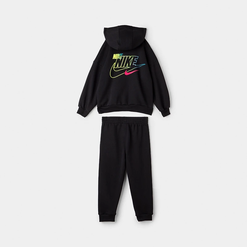 Nike Sportswear Children's Glow Fleece Set / Black