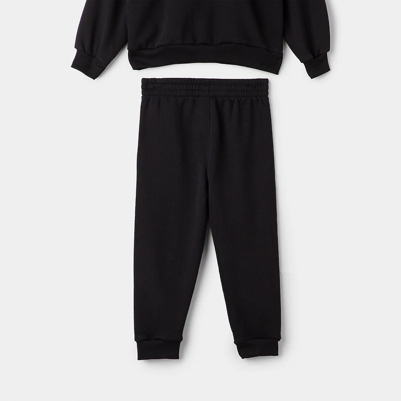 Nike Sportswear Children's Glow Fleece Set / Black